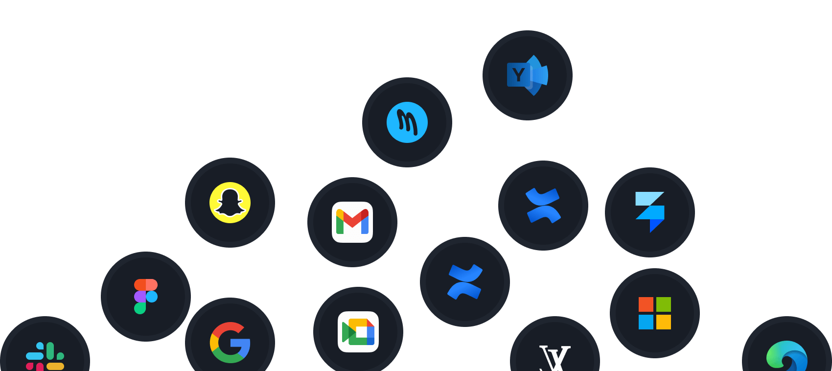 Connected social platforms — TikTok, Instagram, X, YouTube, Facebook, LinkedIn, Pinterest, Threads, Reddit, Bluesky, Snapchat, WhatsApp, Discord, Telegram, Google Business